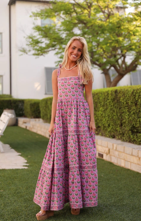 Rory Maxi - Pink Floral