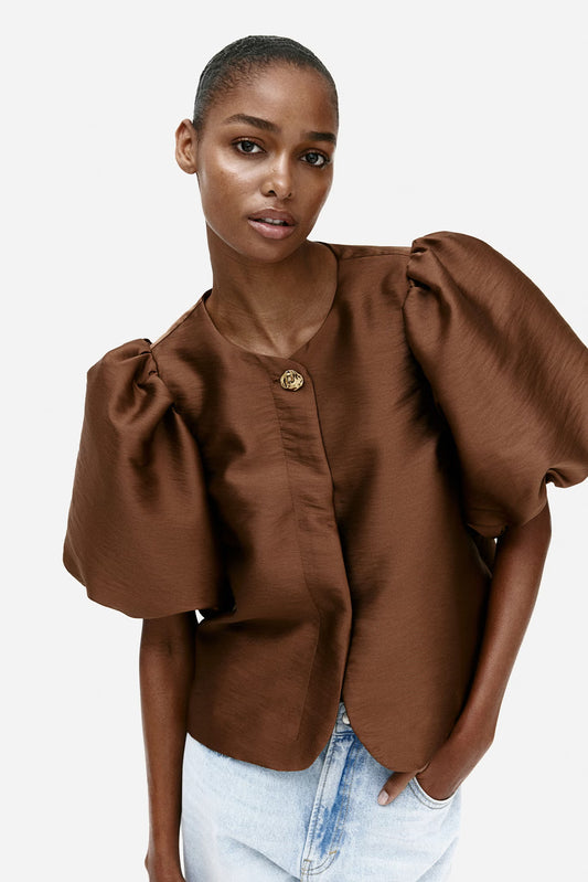 Mocha Luxe Top