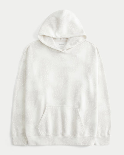 Deer Print Cozy Hoodie