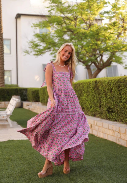 Rory Maxi - Pink Floral